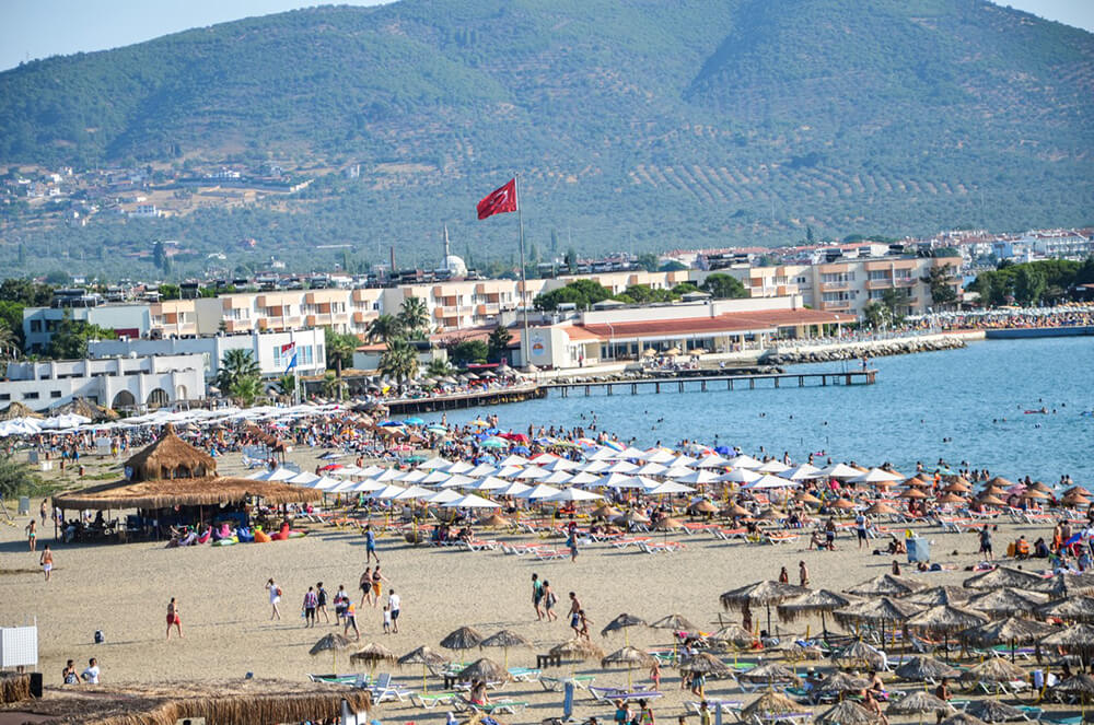 public beach