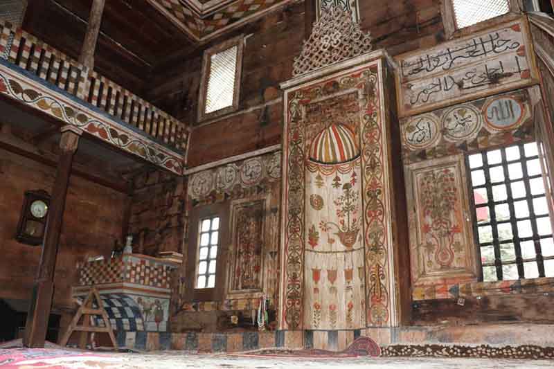 Antique Wooden Mosques in Turkey